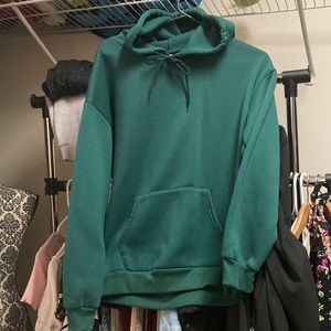 🟣4 for $20 Woman’s Green Plain M Hoodie